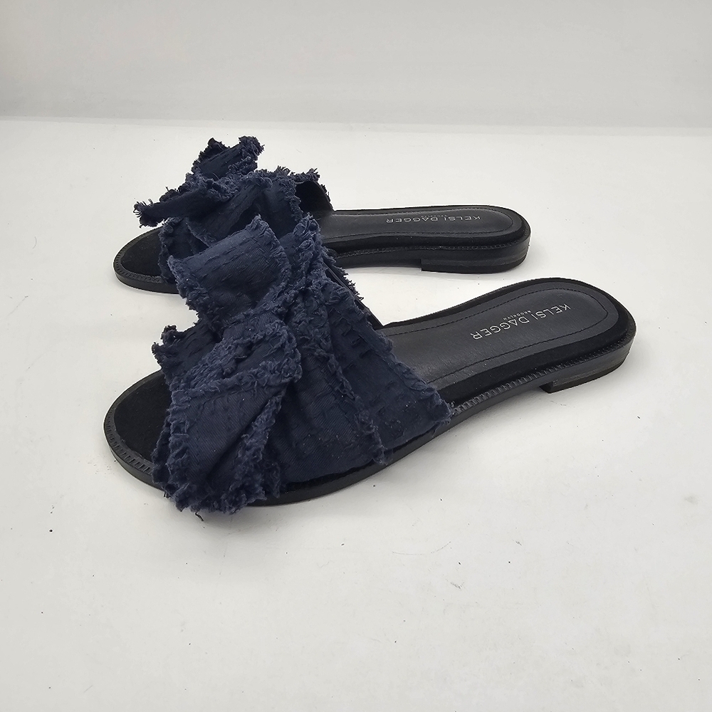 Kelsi Dagger Brooklyn Revere Bow Slides Navy Size… - image 6